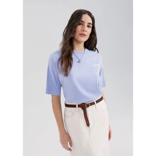 Blusa Feminina Estampada Oversized Super Cotton Hering