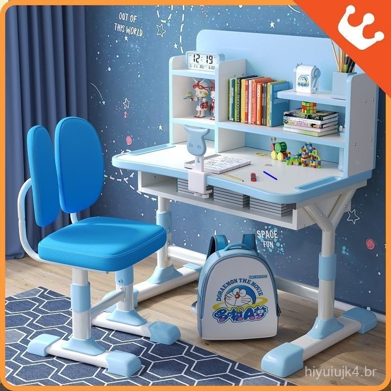 Conjunto de Mesa e Cadeira para Estudo Infantil, Mesa para Estudante do ...