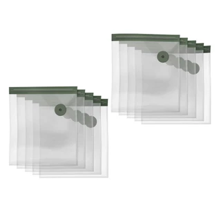 Sacos Herméticos Reutilizáveis Electrolux para Fechamento a Vácuo 10 Unidades em Oferta na Shopee