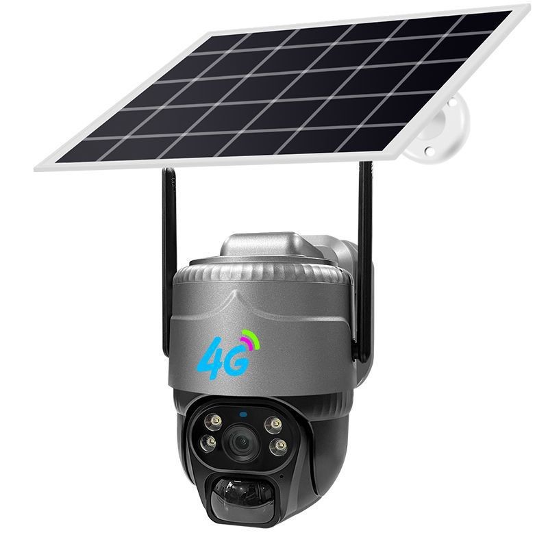 Câmera de vigilância sem rede sem energia Solar 4G | Shopee Brasil