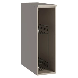 Balcão Porta-Temperos 20 cm Suspenso Crema Nice Madesa em Oferta na Shopee