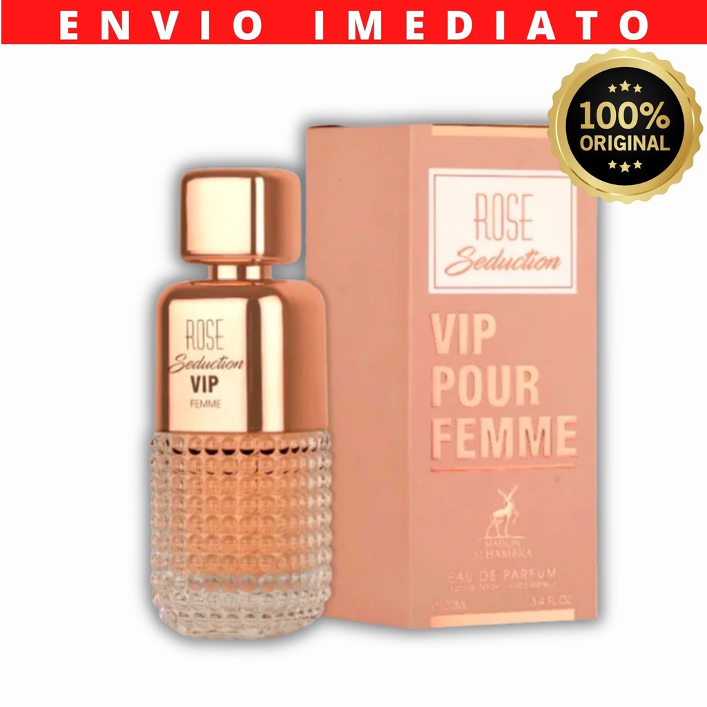 VIP POUR FEMME オードパルファム Perfume Árabe Feminino VIP Pour Femme 100ml - Maison Alhambra