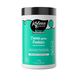 Creme para Pentear Kolene Super finalizadores Brilho Poderoso 1Kg em Oferta na Shopee