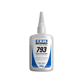 Cola Adesivo Instantâneo 793 Multiuso Tekbond - 100g