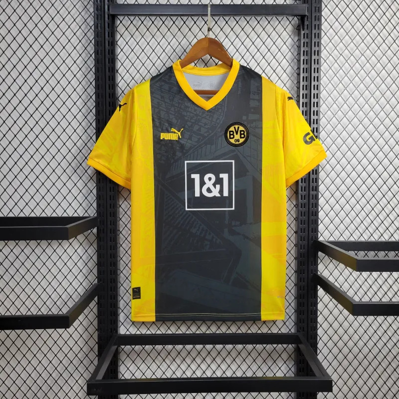 24/25 Dortmund Edição Especial Camisetas Masculinas Quentes