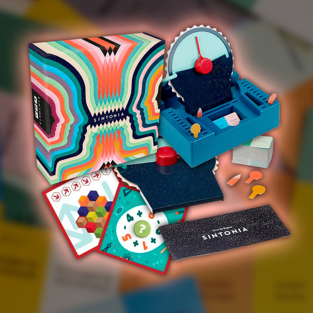Sintonia (wavelenght) - Party Game - Galápagos | Shopee Brasil
