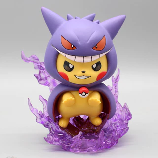 12cm Figura Pokemon Pikachu Cos Gengar Charizard Modelo Boneca Colecionável De Brinquedo Presentes Cartoon Kawaii Figurine Figuras De Anime