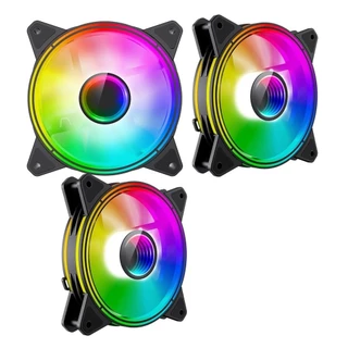 3 Fan Preto Gamemax Rainbow-q-infinity