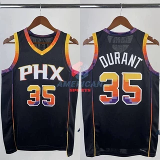 Camisa De Basquete Masculina Regata Jersey Kevin Durant Preta Jogador