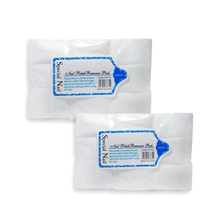 Kit 2 Algodão Prensado Para Unhas com 1000 UNIDADES 100% Natural Remoção de Esmaltes De Unha E Maquiagem