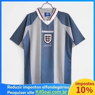 Camisa esportiva retro Football 1996 Game Season L-A Away masculino cinza esportes K7NM