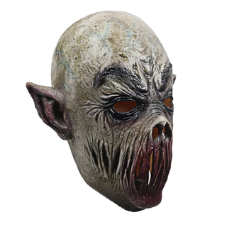 [MAOINGMEN] Máscara de Halloween Máscara de Horror de Monstros sem Boca Máscara de Horror de Halloween Cosplay Máscara de Festa para Adultos Adereços de Decoração de Zumbi