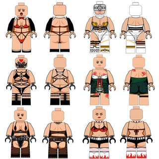Compatível com as Minifiguras Lego Construindo Blocos de Construção Montagem de Brinquedos de Pequenas Partículas Presentes para Crianças Meninas Nadadoras Heavenly Girl Orc Mini