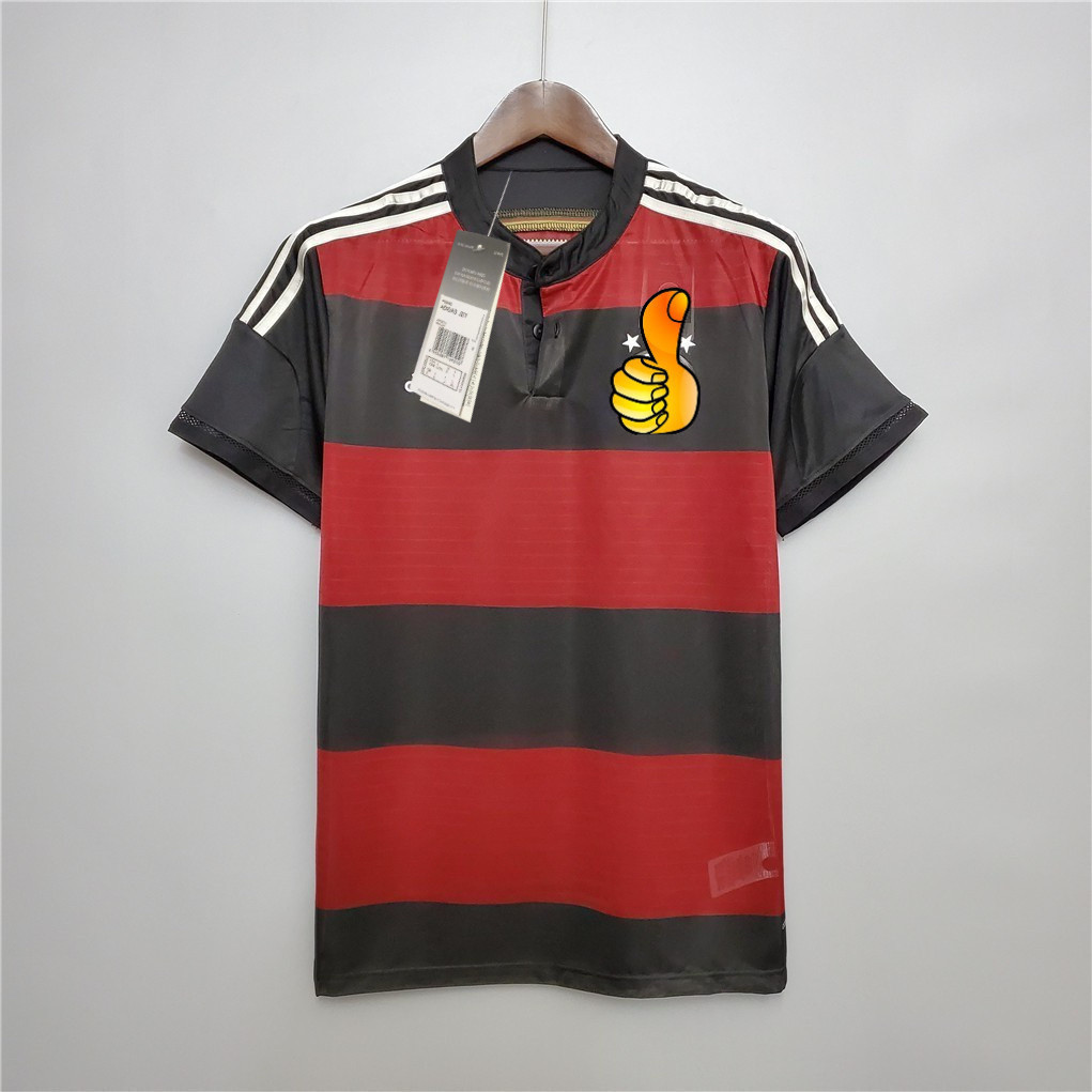 Camisa Retro 2014 Alemanha Futebol Fora HVC3 ZOCL
