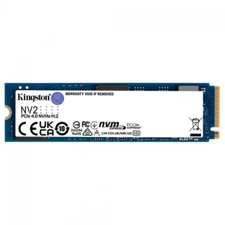 SSD Kingston NV2, 4TB, M.2 NVM e, 2280, Leitura 3500MBs e Gravação 2800MBs, SNV2S/4000G