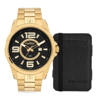 Kit Condor Masculino Speed Dourado - CO2115MVZ/K4P