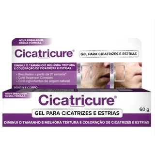 Cicatricure Gel Para Cicatrizes E Estrias - 60g