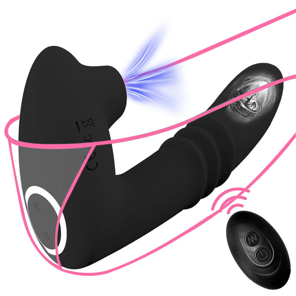 Brinquedo Sexual Feminino Vibrador Poderoso 2 Em 1 Estimulação ...
