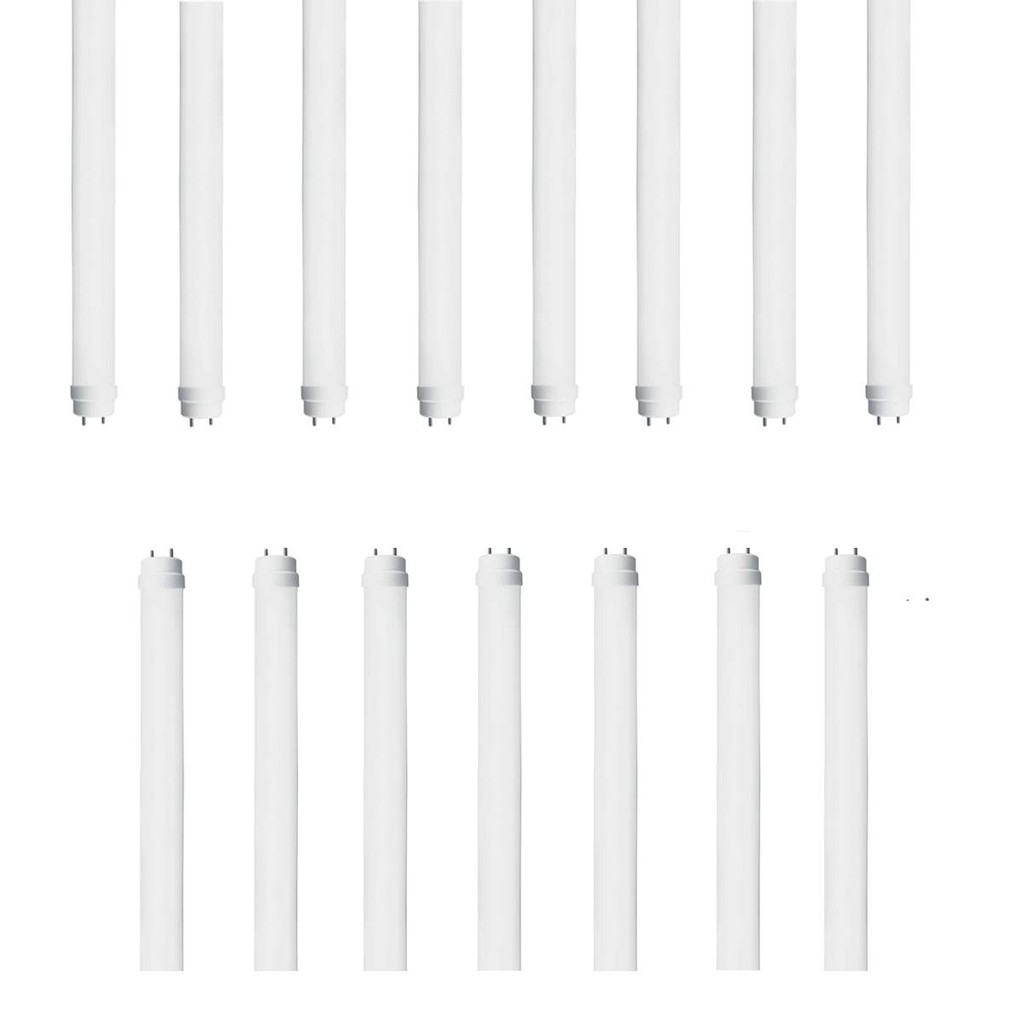 KIT 15 UND LAMPADA TUBULAR LED T8 120CM 1.2Mts 18W Bivolt Ligação Bilateral