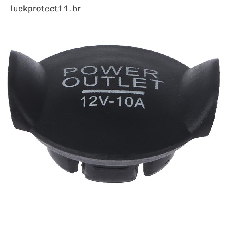 LTBR Tampa De Tomada De Carro À Prova D'água 12V Energia Acessórios De Botão Universal De Intempéries ~