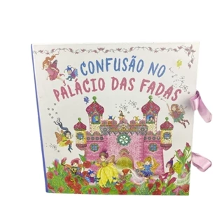 Confusão no Palácio das Fadas - Livro de História Pop-Up