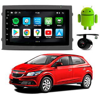 Kit Central Multimidia Android 7 Pol Onix 2012 2013 2014 2015 2016 2017 2018 2019