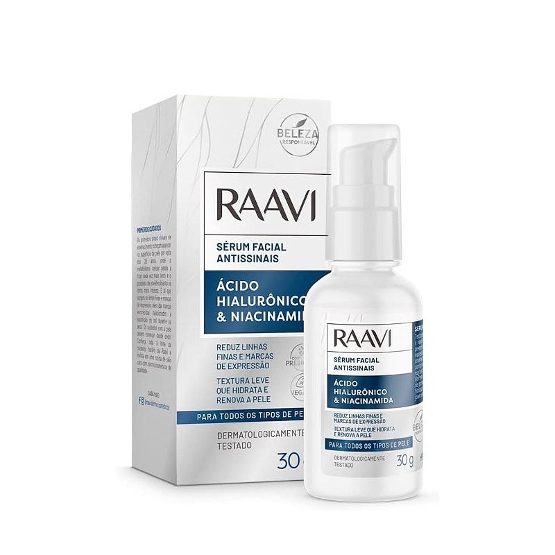 Imagem do produto Raavi Sérum Facial Antissinais Raavi  30g
