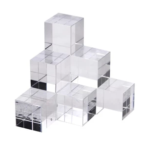 Cubos Escher 12x12Cm Vidro em Oferta na Shopee