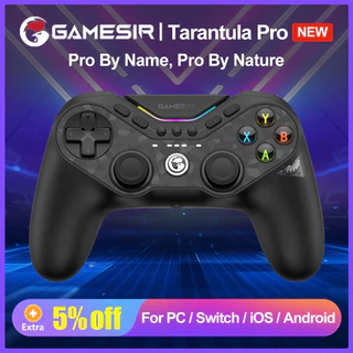 GameSir Tarantula T3 Pro Controlador Para Nintendo Switch PC Steam Android iOS Com Hall Micro Trigger , 9 Botões Mappáve