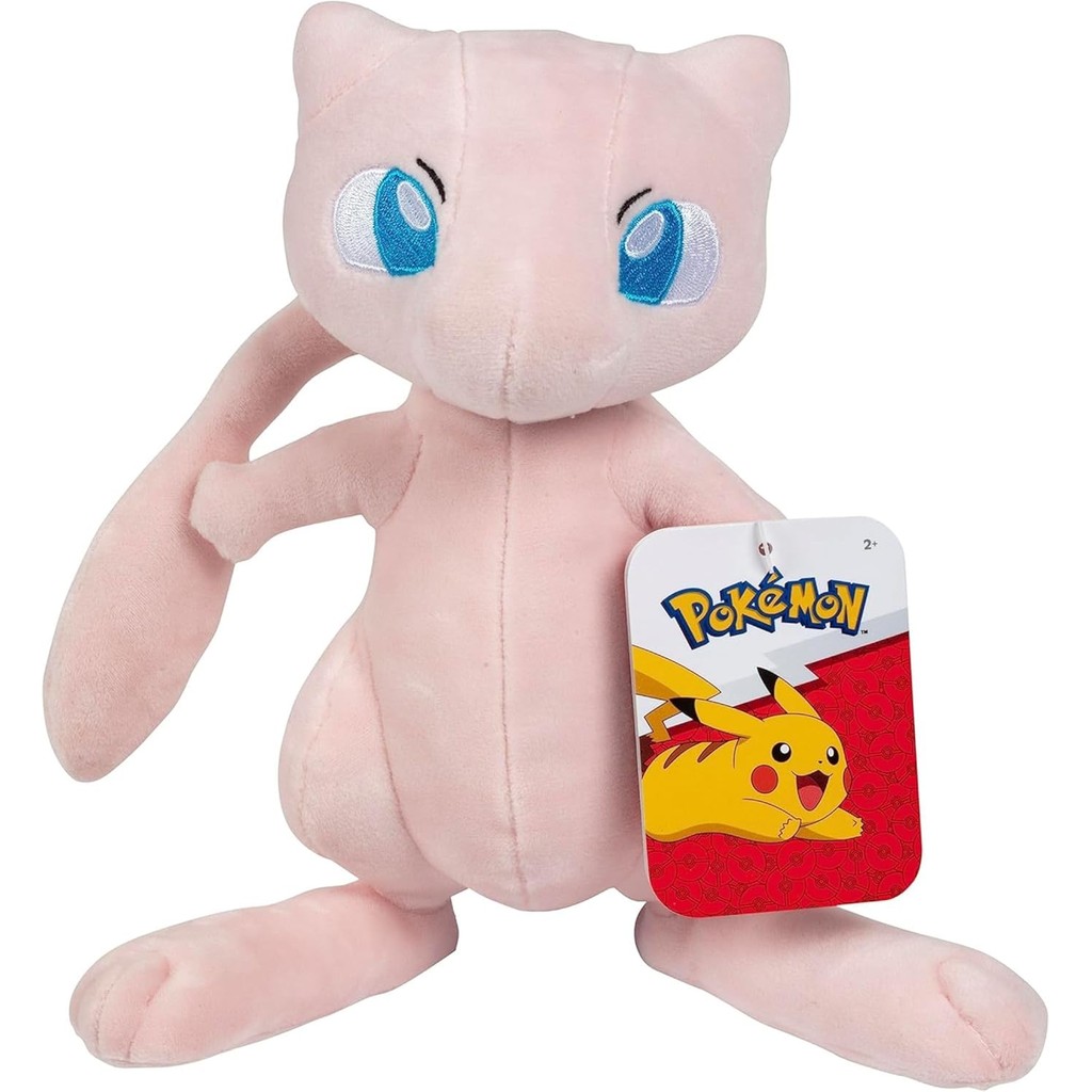 Pokémon Mew Plush-Plush de 8 polegadas-Detalhes autênticos
