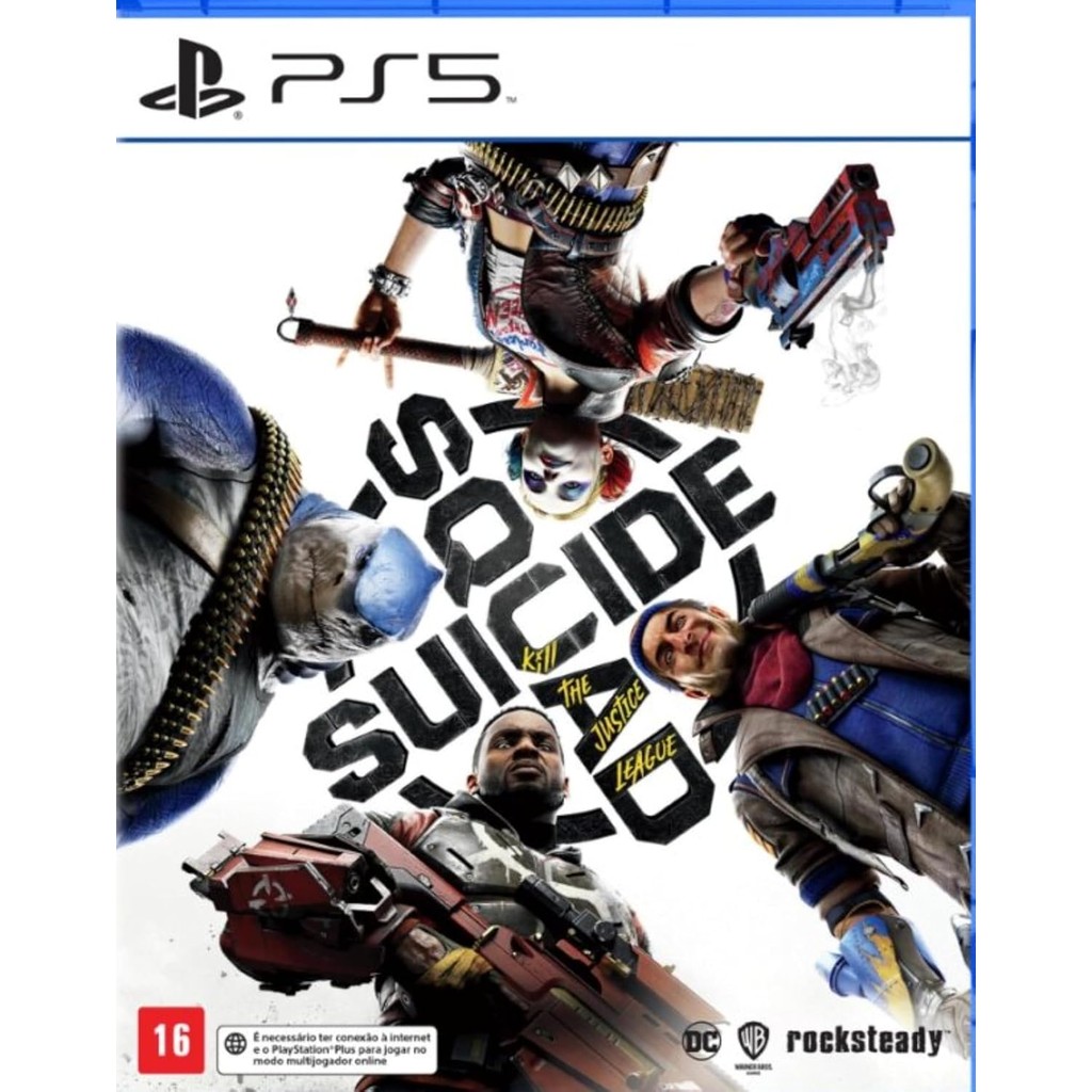 Suicide Squad Kill the Justice League PS5 BR Midia Fisica