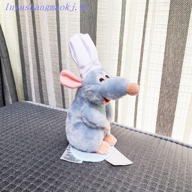Ratatouille Chef Remy Magnetic Shoulder Plush Toy Soft Stuffed Kids Gift