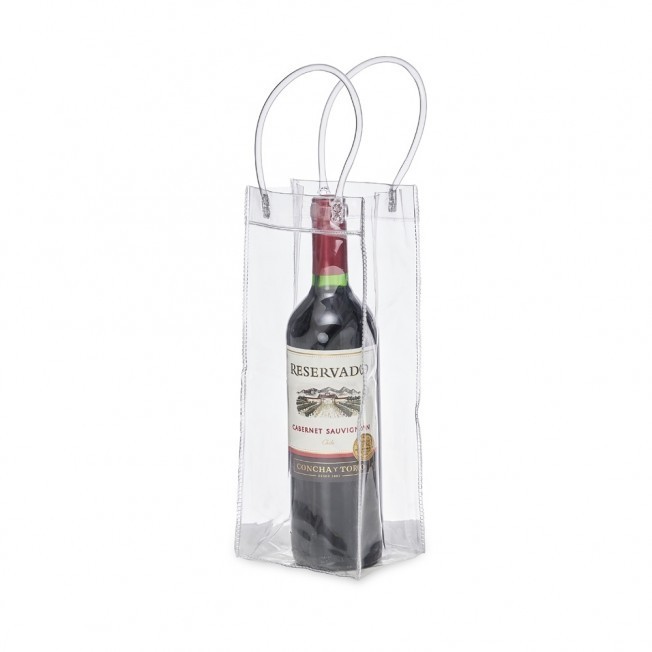 Sacola de Gelo para Bebidas com alça material pvc vinho champagne vodka