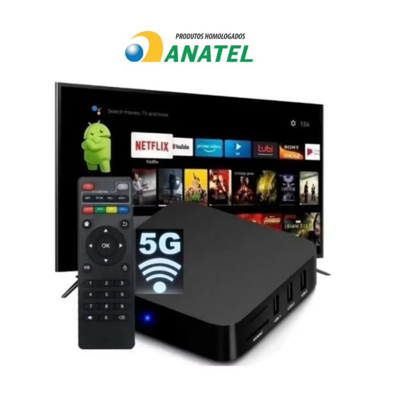 Aparelho Conversor Transforme Sua TV Comum Em Smart 4k TV Box | Shopee ...