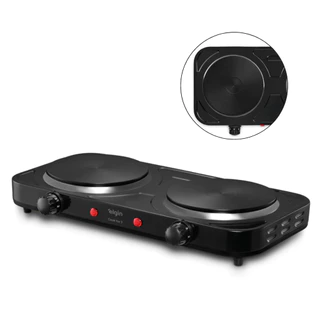 Fogão Cooktop Elétrico 2 Boca 5 Temp Double Cook 2000W FG02 Elgin em Oferta na Shopee