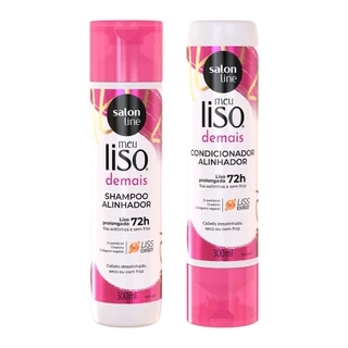 Kit Shampoo e Condicionador Meu Liso Demais em Oferta na Shopee
