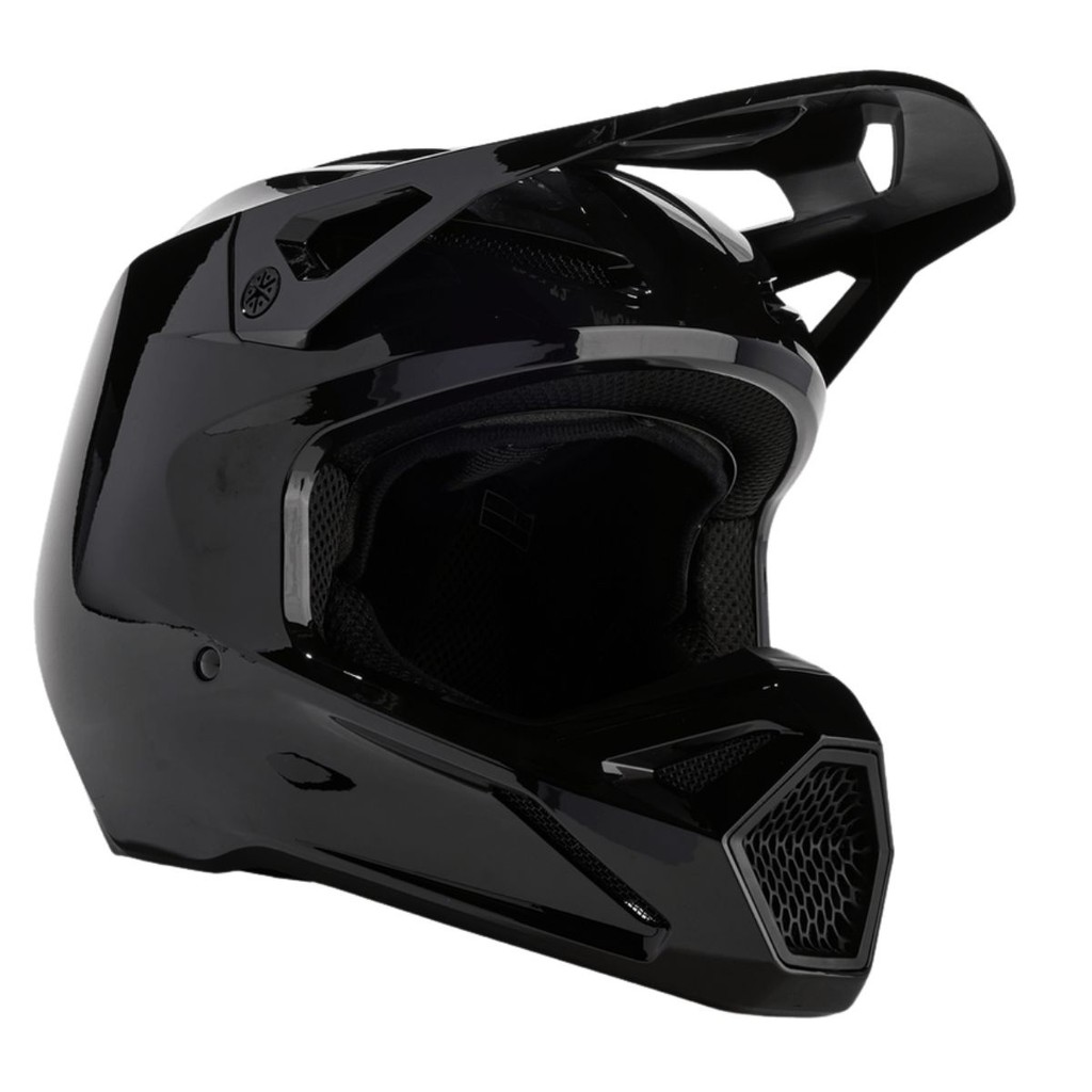 Capacete Motocross Trilha Enduro Off Road Solid Fox V1 Preto