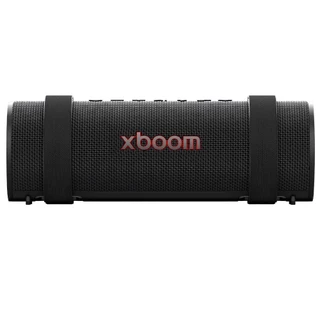 Caixa de Som Bluetooth LG Xboom Grab by will.i.am Preta, Som IA, Bateria de até 20 Horas à Prova d'Água IP67 em Oferta na Shopee