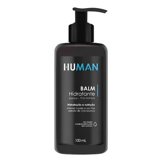 Creme Balm para Barba Hidratante Facial Pós-Barba Nutrição Human 100ml