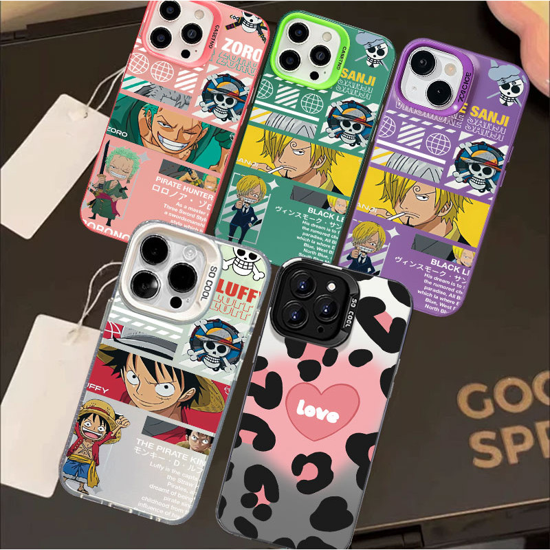 One Piece IMD Capinha iPhone XR Xs Max 7 Plus 8 16 15 14 13 12 11 X XS XR Case Capa Capa A1