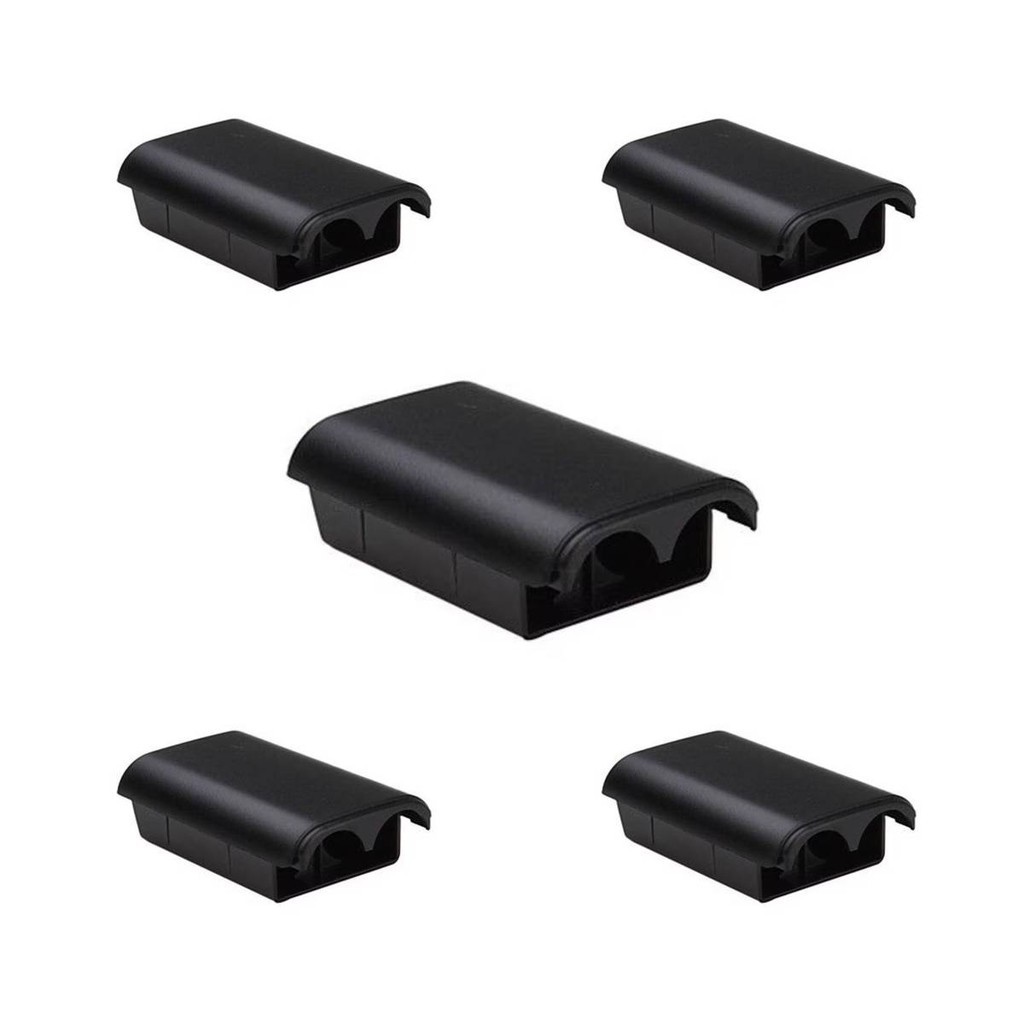 5 Suportes (Tampas) para Pilhas Compatíveis com Controle de Xbox 360