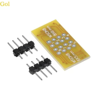 1pc 2 WSON8 Para DIP8 Placa Adaptadora Do Programador QFN8 DFN8 WSON8 MLF8