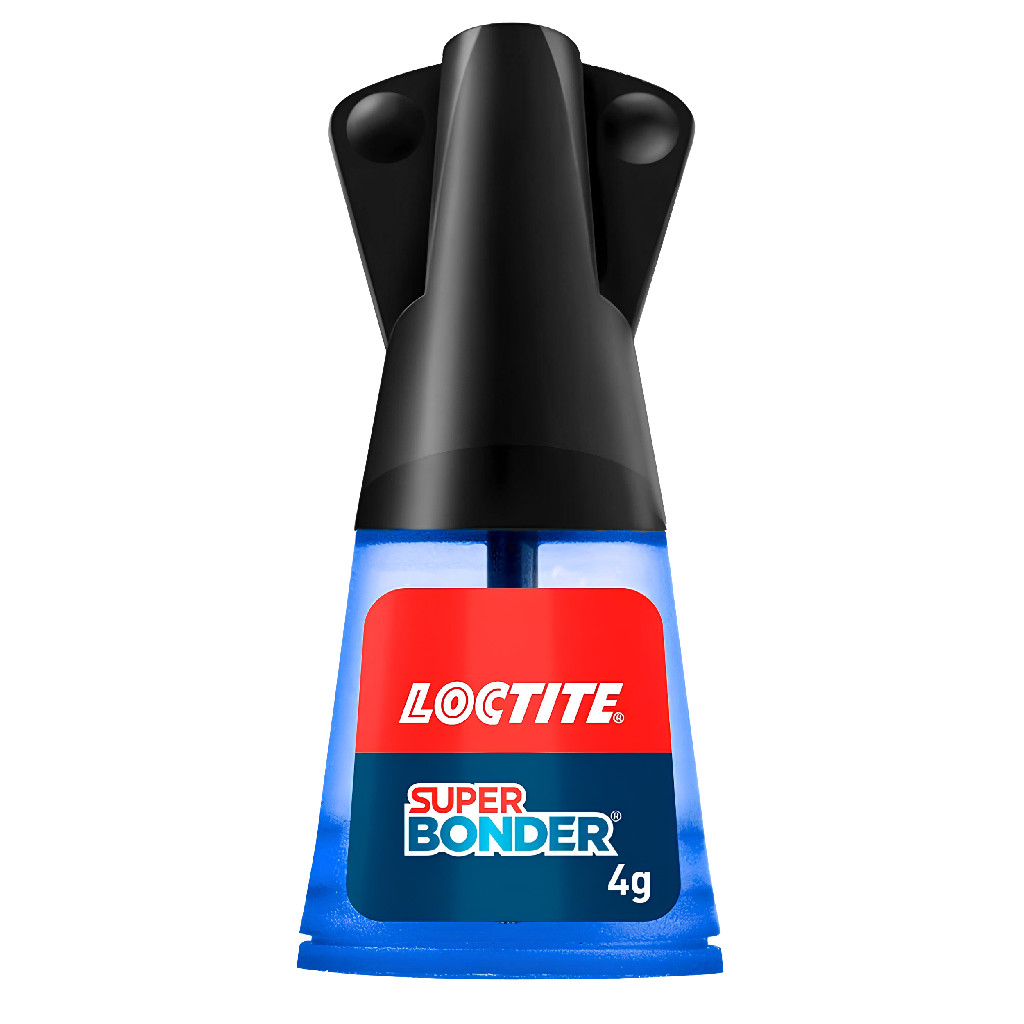 Cola Super Bonder 4g Com Pincel Loctite Instantânea Multiuso Ultra ...