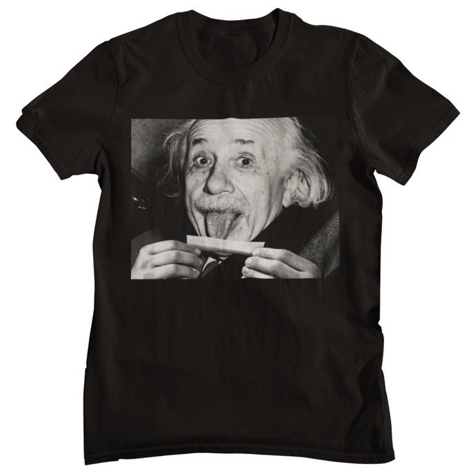 Camiseta Premium Albert Einstein Alternative Unissex Streetwear