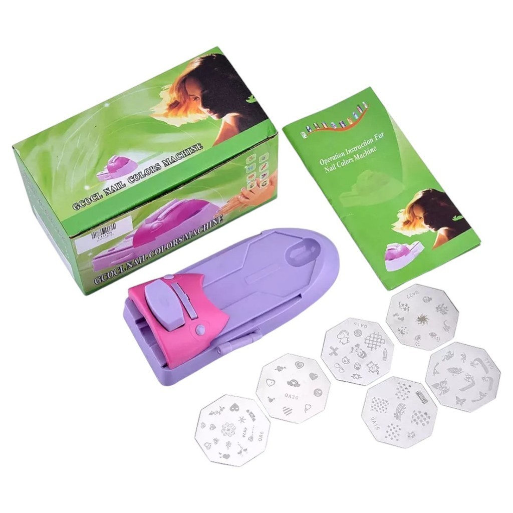Impressora de Artes para Unhas Nail Colors Machine | Shopee Brasil