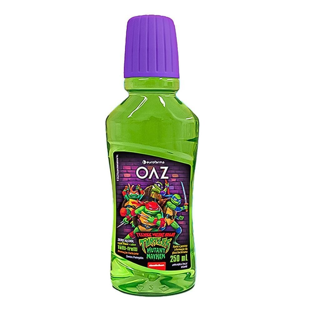 OAZ ENXAGUANTE BUCAL KIDS SABOR TUTTI-FRUTTI COM 250ML | Shopee Brasil