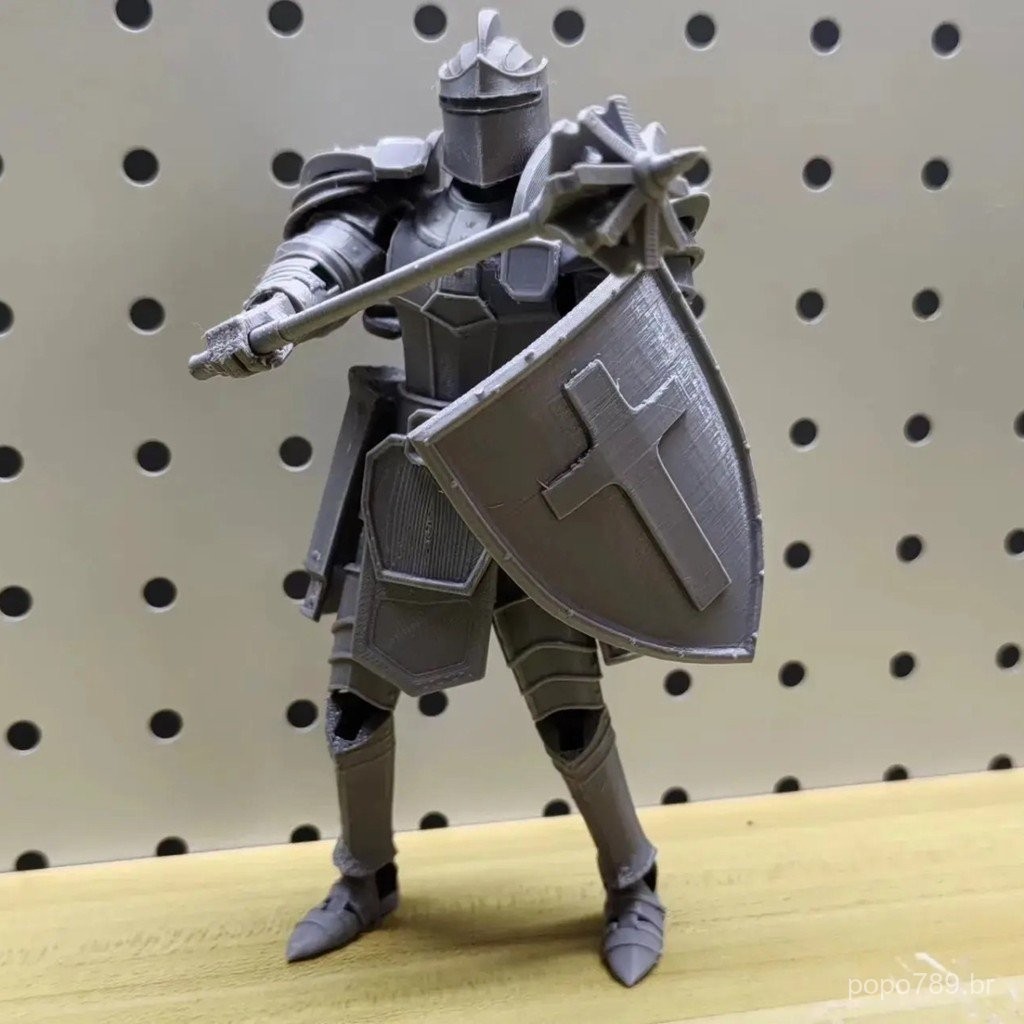 Armadura medieval pesada de terceira geração de impressão 3D personalizada