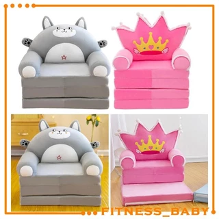 [fitness_baby] Cadeira De Sofá Dobrável Para Crianças Cama De Poltrona De Três Pisos Encosto