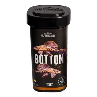 Ração Peixes De Fundo Cascudos Bottom Fish Nutricon 450g