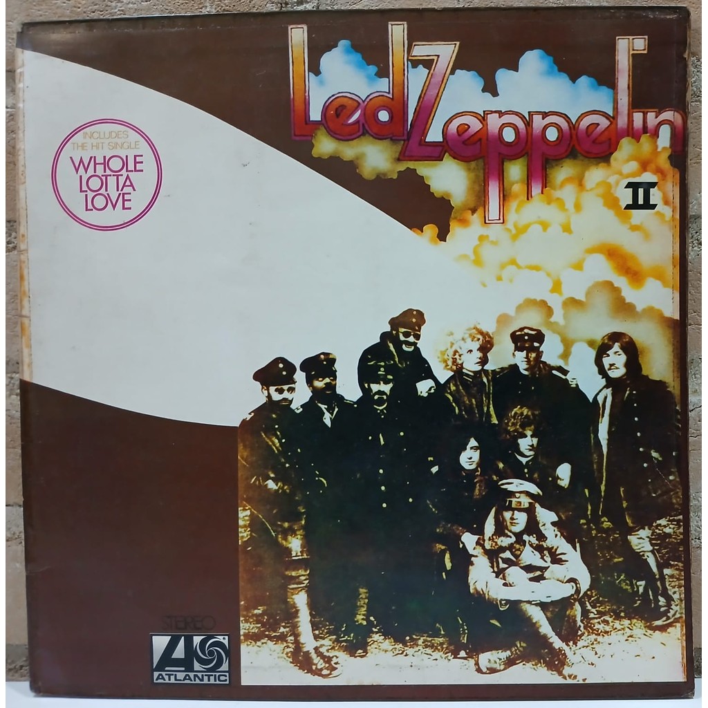 Vinil Lp Led Zeppelin II Capa Dupla Entre BOM e MUITO BOM | Shopee Brasil